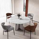 Iris 簡約風布藝餐椅